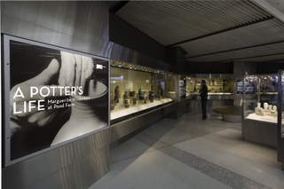 Image: Installation view of "A Potter’s Life: Marguerite Wildenhain at Pond Farm"