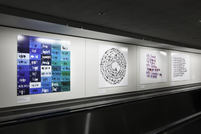 Image: Installation view of "Celebrating a Vision: Art & Disability"