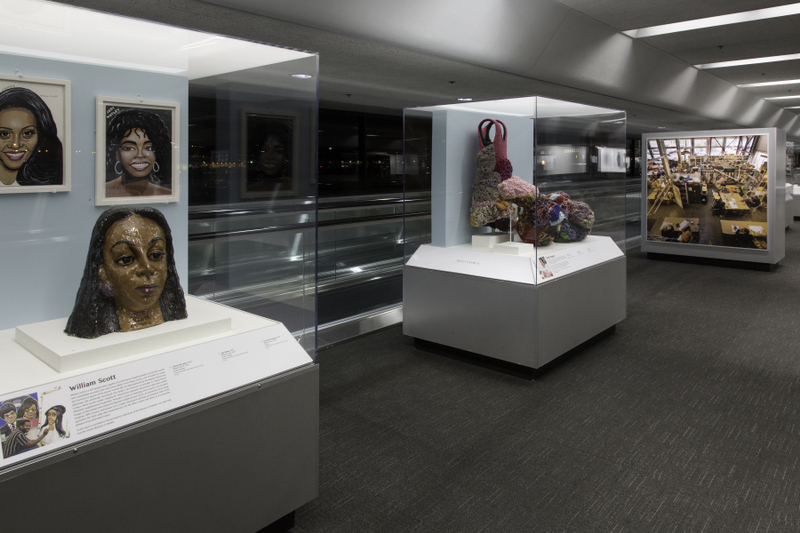 Image: Installation view of "Celebrating a Vision: Art & Disability"
