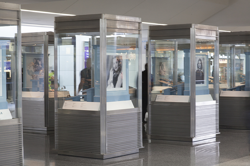 Image: Installation view of "Joseff of Hollywood: Jeweler to the Stars"