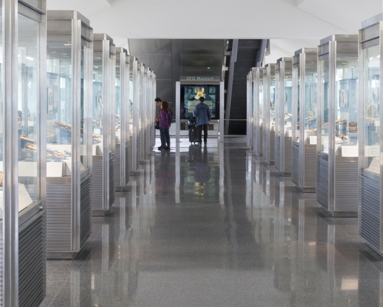 Image: Installation view of "Joseff of Hollywood: Jeweler to the Stars"