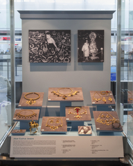 Image: Installation view of "Joseff of Hollywood: Jeweler to the Stars"