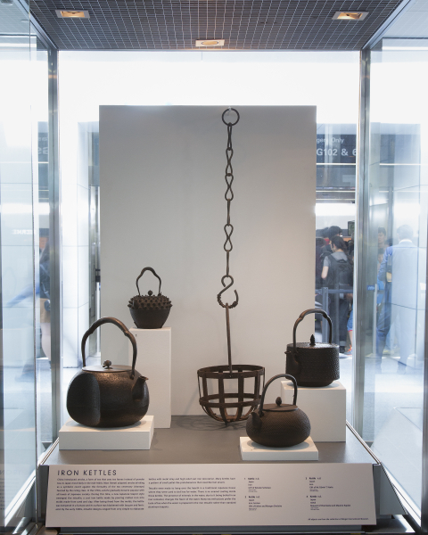 Installation view of "Mingei: Traditional Japanese Arts "