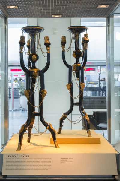 Image: Installation view of "Egyptian Revival: An Everlasting Allure"