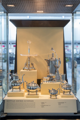 Image: Installation view of "Egyptian Revival: An Everlasting Allure"