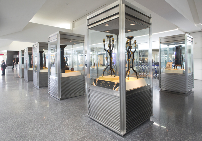 Image: Installation view of "Egyptian Revival: An Everlasting Allure"
