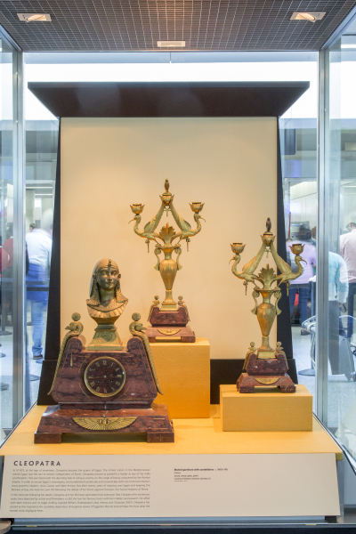 Image: Installation view of "Egyptian Revival: An Everlasting Allure"