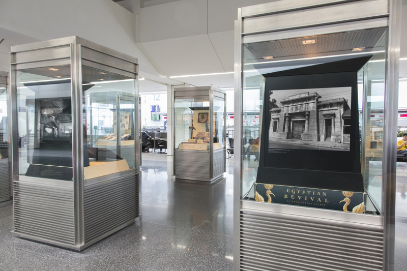 Image: Installation view of "Egyptian Revival: An Everlasting Allure"