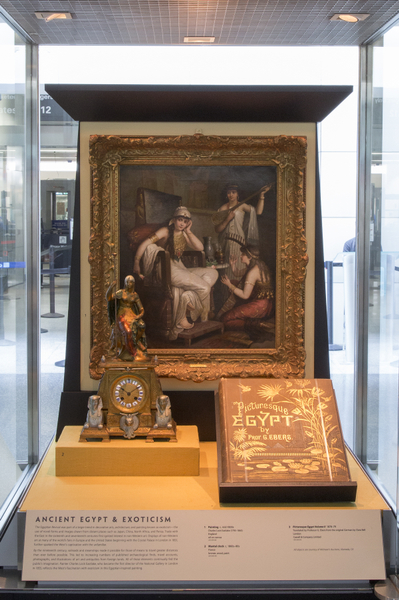 Image: Installation view of "Egyptian Revival: An Everlasting Allure"