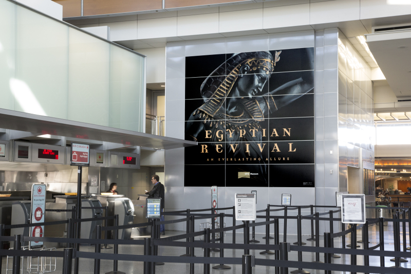 Image: Installation view of "Egyptian Revival: An Everlasting Allure"