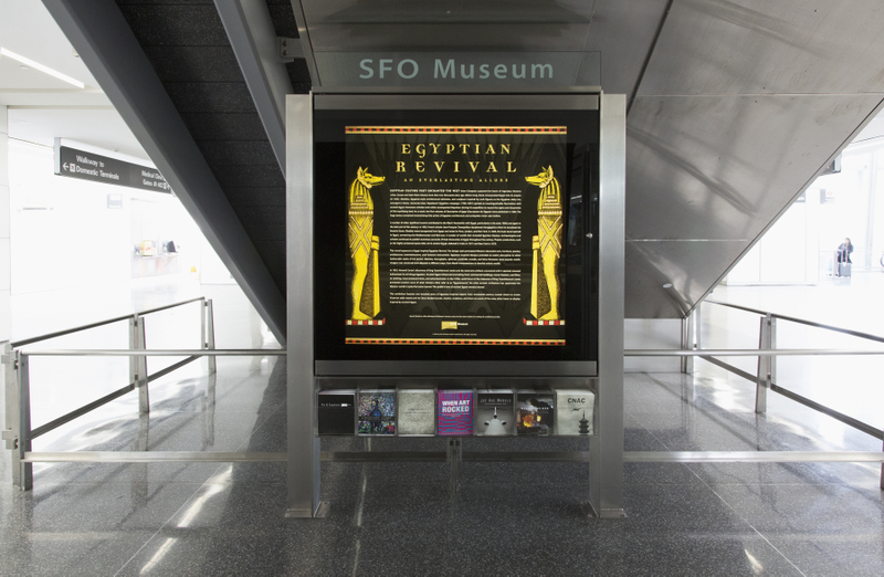 Image: Installation view of "Egyptian Revival: An Everlasting Allure"