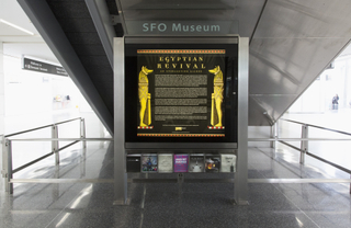 Image: Installation view of "Egyptian Revival: An Everlasting Allure"