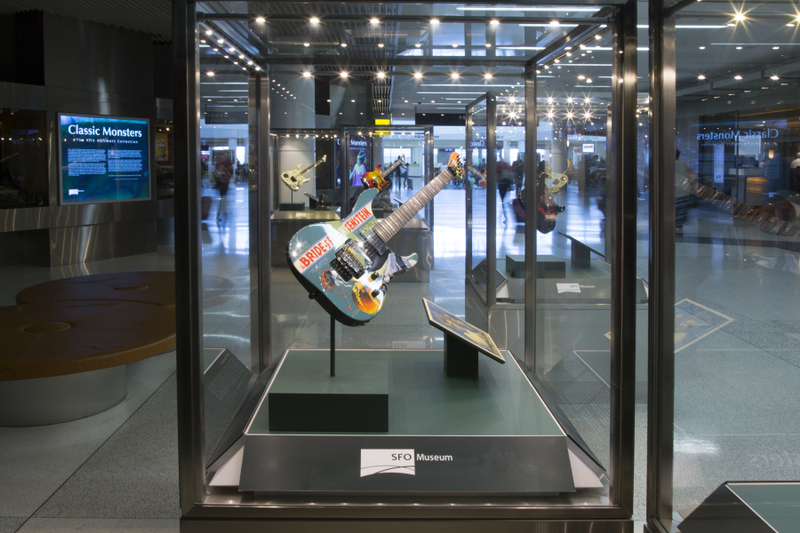 Image: Installation view of "Classic Monsters: The Kirk Hammett Collection"