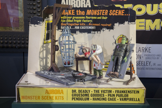 Image: Installation view of "Classic Monsters: The Kirk Hammett Collection"