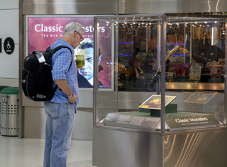 Image: Installation view of "Classic Monsters: The Kirk Hammett Collection"