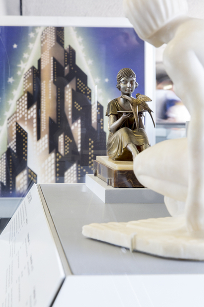 Image: Installation view of "Life and Style in the Age of Art Deco"