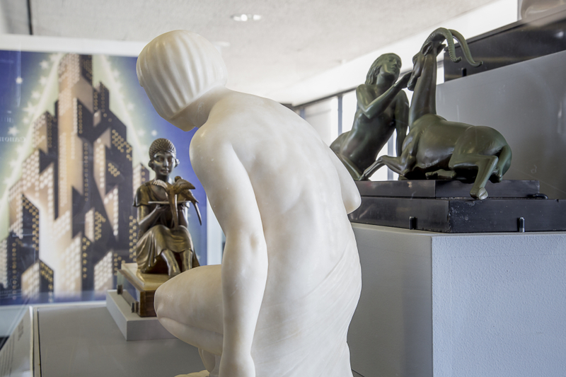 Image: Installation view of "Life and Style in the Age of Art Deco"