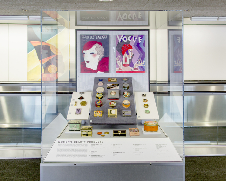 Image: Installation view of "Life and Style in the Age of Art Deco"