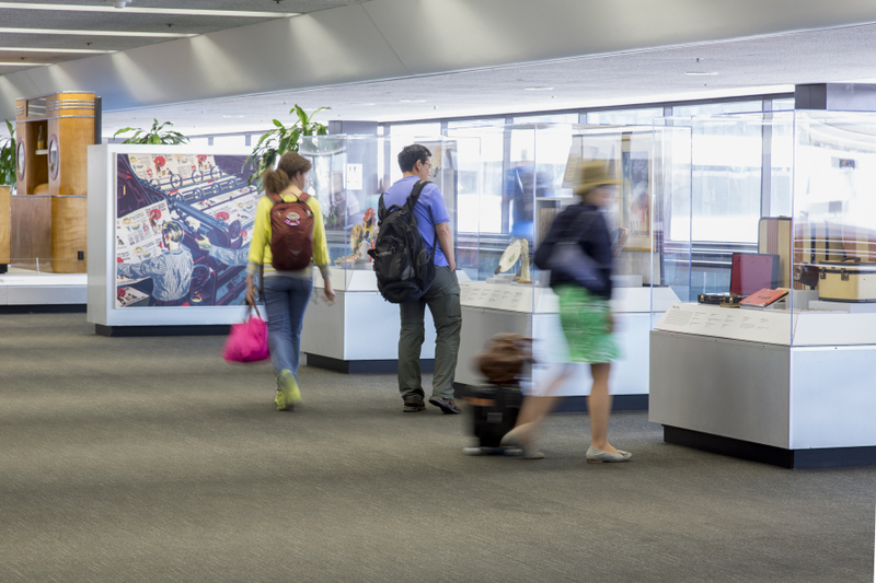 Image: Installation view of "Life and Style in the Age of Art Deco"