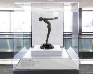 Image: Installation view of "Life and Style in the Age of Art Deco"