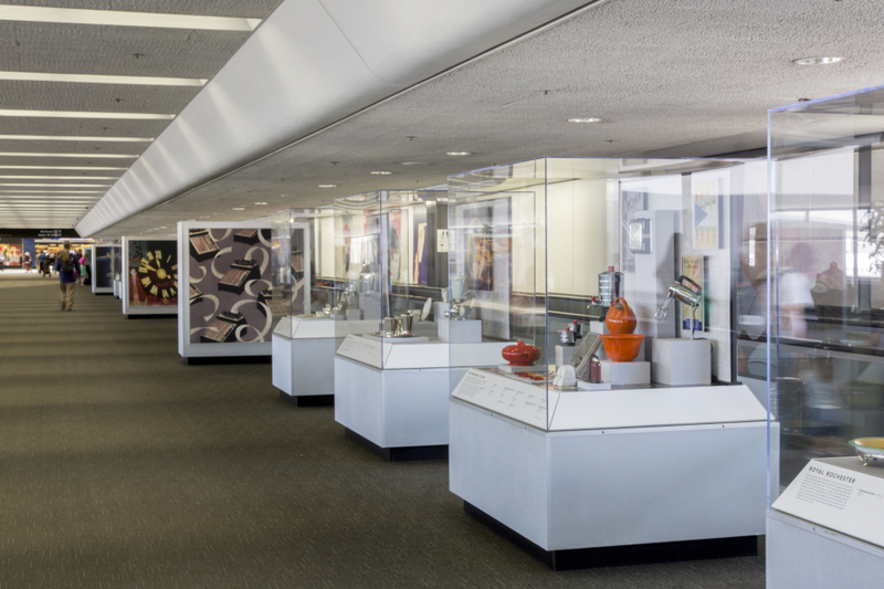 Image: Installation view of "Life and Style in the Age of Art Deco"