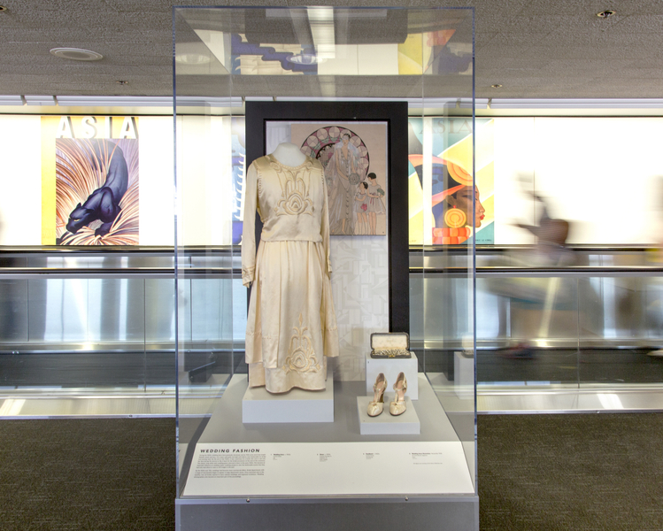 Image: Installation view of "Life and Style in the Age of Art Deco"