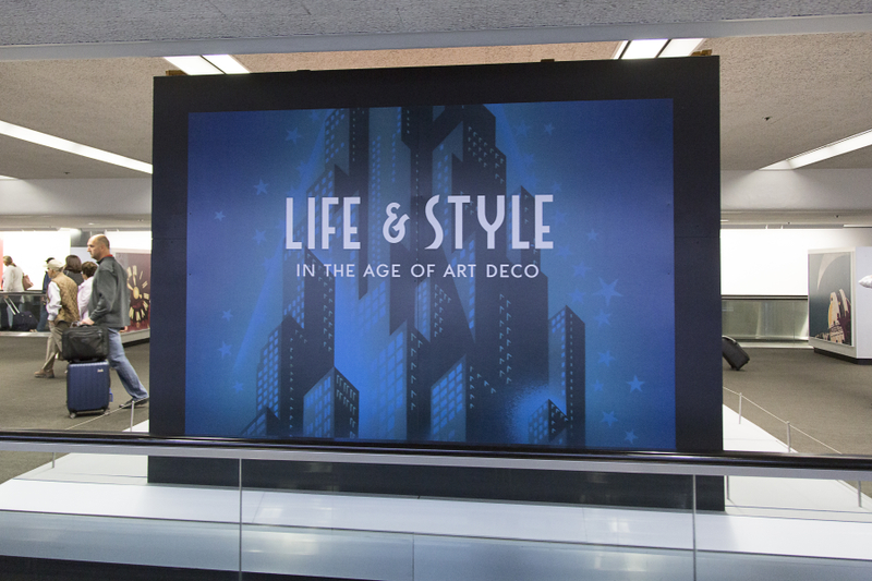 Image: Installation view of "Life and Style in the Age of Art Deco"