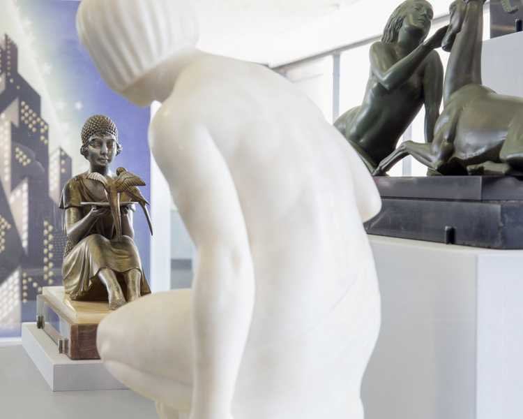 Image: Installation view of "Life and Style in the Age of Art Deco"