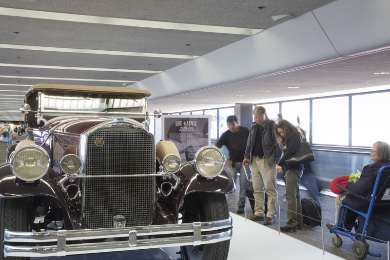 Image: Installation view of "Life and Style in the Age of Art Deco"