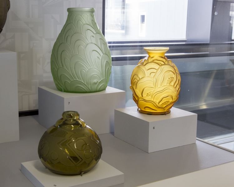 Image: Installation view of "Life and Style in the Age of Art Deco"