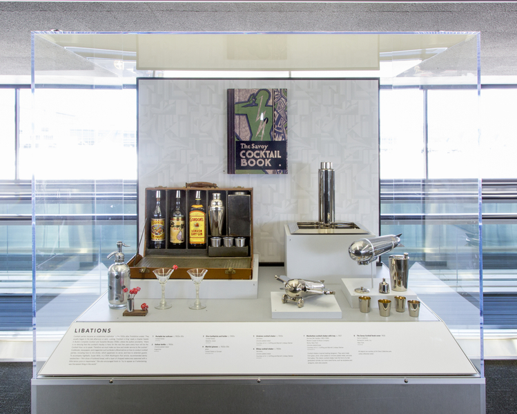 Image: Installation view of "Life and Style in the Age of Art Deco"