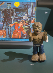 Image: Installation view of "Classic Monsters: The Kirk Hammett Collection"