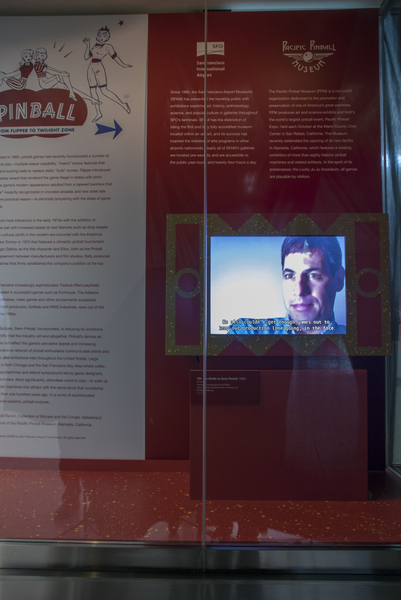 Image: Installation view of "Pinball! From Bagatelle to Rainbow and Flipper to Twilight Zone"
