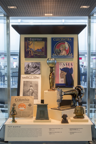 Image: Installation view of "Egyptian Revival: An Everlasting Allure"