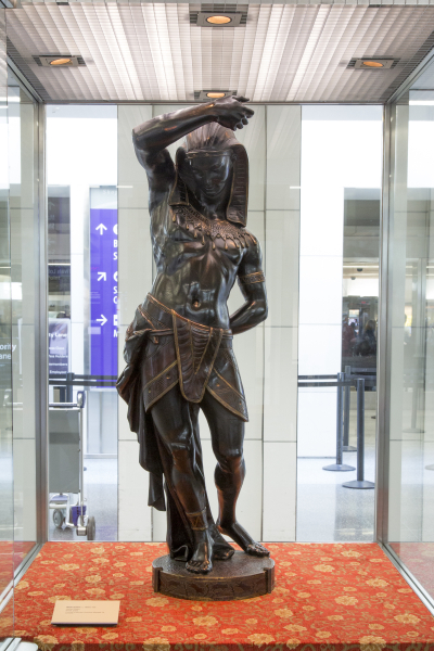 Image: Installation view of "Egyptian Revival: An Everlasting Allure"