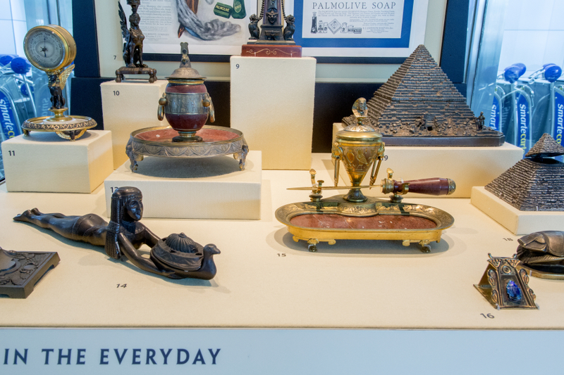 Image: Installation view of "Egyptian Revival: An Everlasting Allure"
