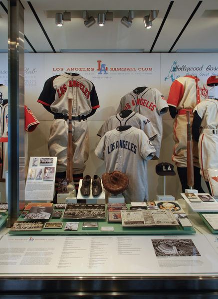 Image: Installation view of "Pacific Coast League: The West Coast’s Major League 1903-1957"