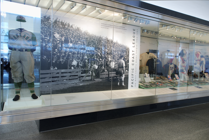 Image: Installation view of "Pacific Coast League: The West Coast’s Major League 1903-1957"