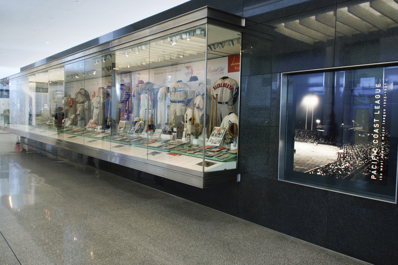 Image: Installation view of "Pacific Coast League: The West Coast’s Major League 1903-1957"