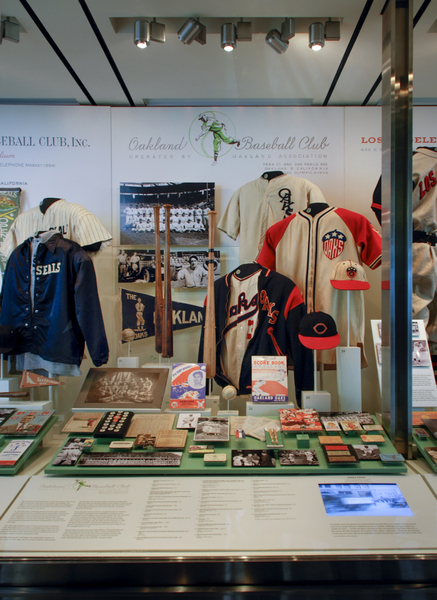 Image: Installation view of "Pacific Coast League: The West Coast’s Major League 1903-1957"