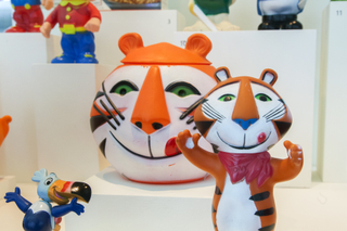 Image: Installation view of "A World of Characters: Advertising Icons from the Warren Dotz Collection"