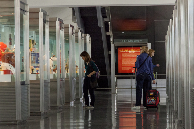 Image: Installation view of "A World of Characters: Advertising Icons from the Warren Dotz Collection"
