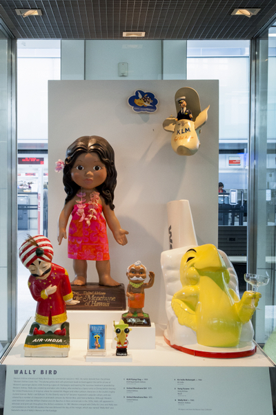 Image: Installation view of "A World of Characters: Advertising Icons from the Warren Dotz Collection"
