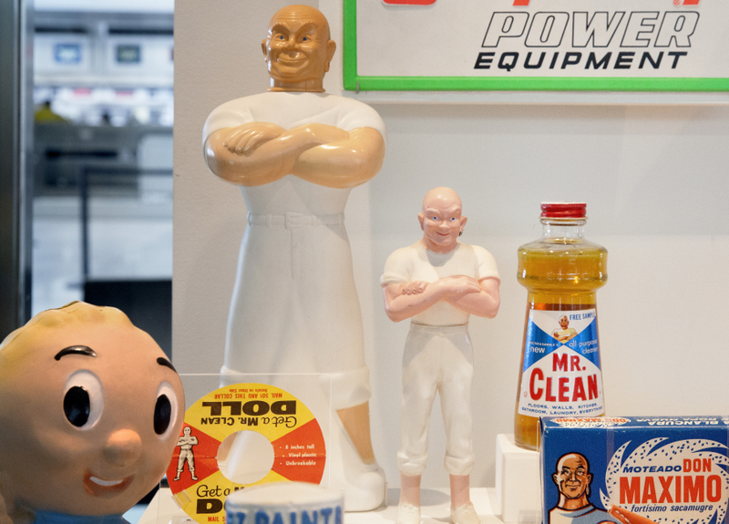 Image: Installation view of "A World of Characters: Advertising Icons from the Warren Dotz Collection"