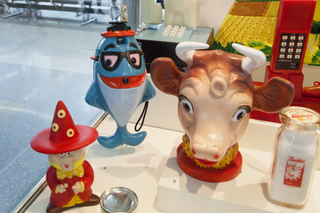 Image: Installation view of "A World of Characters: Advertising Icons from the Warren Dotz Collection"