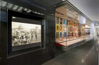 Image: Installation view of "When Art Rocked: San Francisco Music Posters"