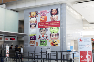 Image: Installation view of "A World of Characters: Advertising Icons from the Warren Dotz Collection"