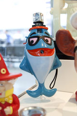 Image: Installation view of "A World of Characters: Advertising Icons from the Warren Dotz Collection"