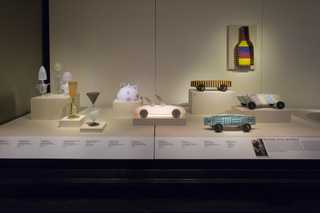 Image: Installation view of "Studio Glass, The Art of Marvin Lipofsky, Richard Marquis, John Lewis and Elin Christopherson"