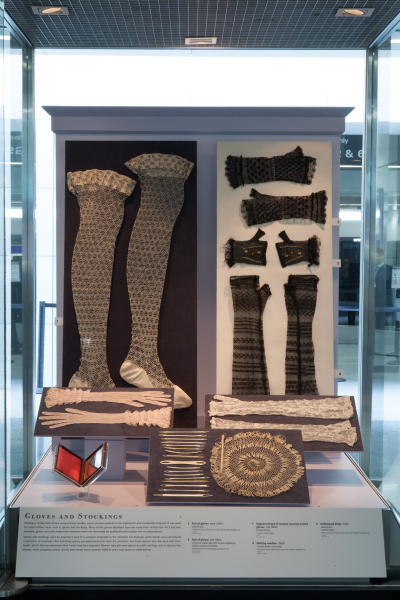 Image: Installation view of "Lace: A Sumptuous History (1600s-1900s)"
